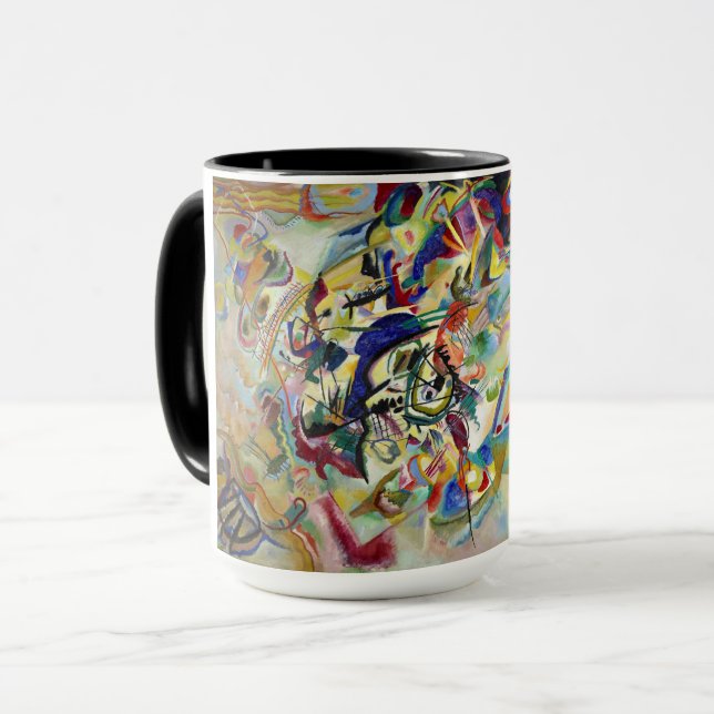 Composition VII, 1913 by Wassily Kandinsky Mug (Front Left)