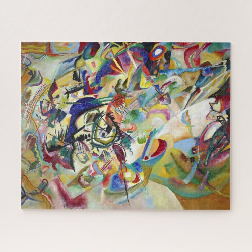Composition VII by Wassily Kandinsky Jigsaw Puzzle