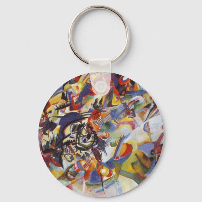 Composition VII Keychain (Front)
