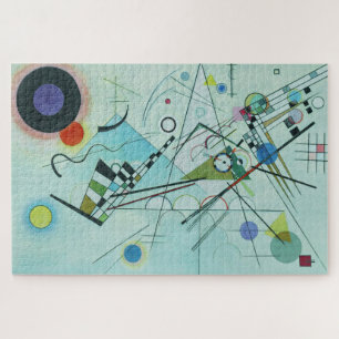 Composition VIII art by Wassily Kandinsky Jigsaw Puzzle