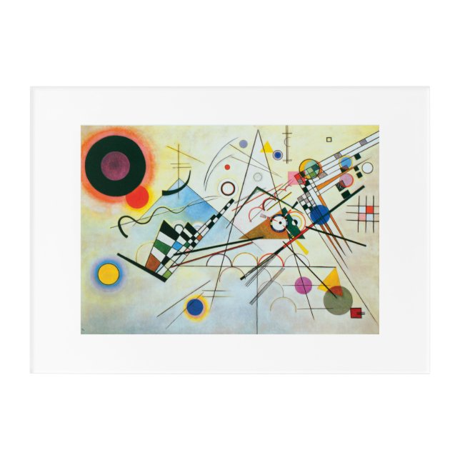 Composition VIII by Wassily Kandinsky Acrylic Print (Front)