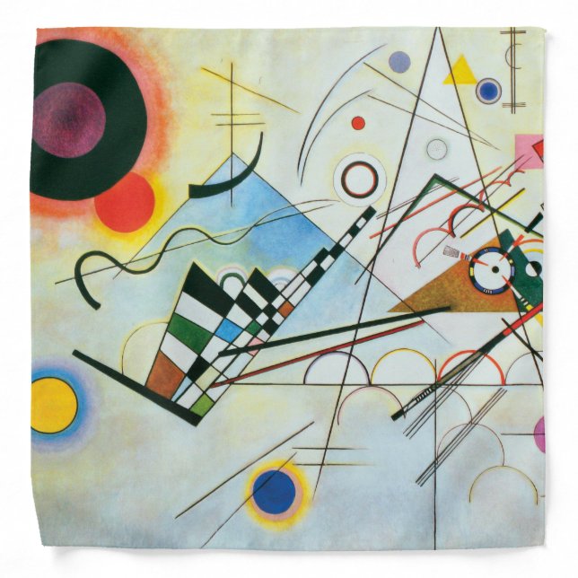 Composition VIII by Wassily Kandinsky Bandana (Front)