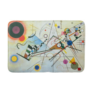 Composition VIII by Wassily Kandinsky Bathroom Mat