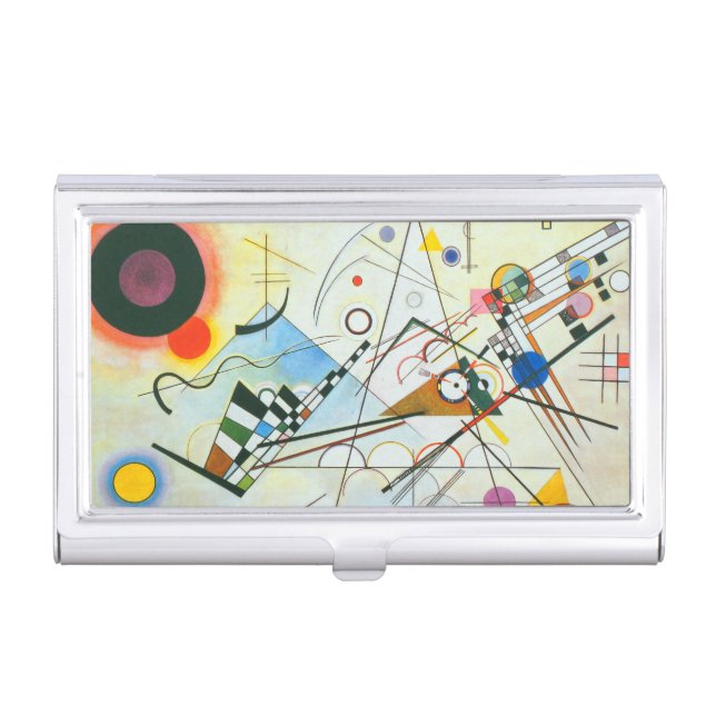 Composition VIII by Wassily Kandinsky Business Card Holder (Front)