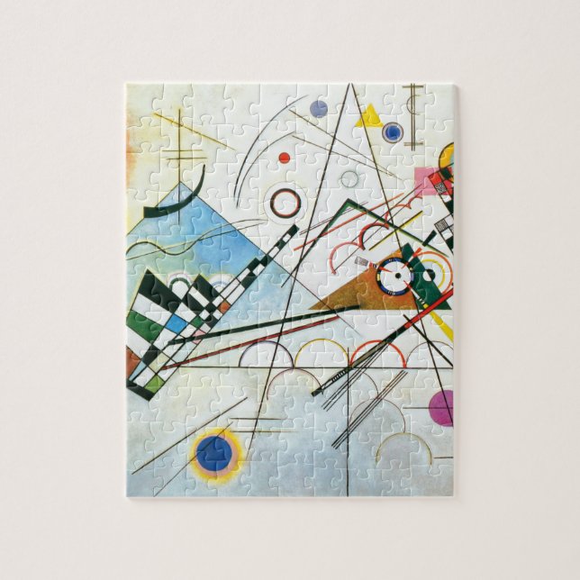 Composition VIII by Wassily Kandinsky Jigsaw Puzzle (Vertical)