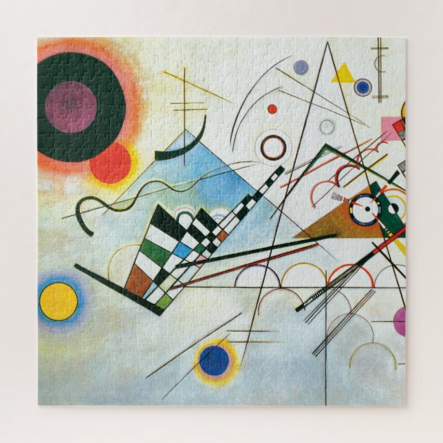 Composition VIII by Wassily Kandinsky Jigsaw Puzzle (Vertical)