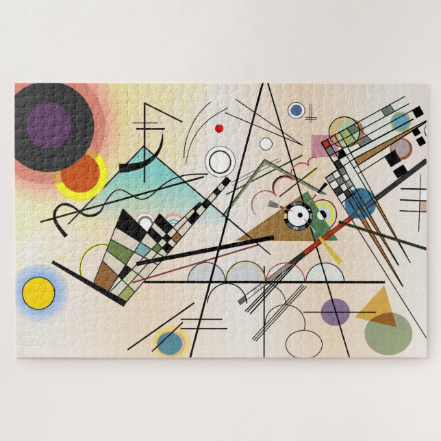 Composition VIII by Wassily Kandinsky Jigsaw Puzzle (Horizontal)