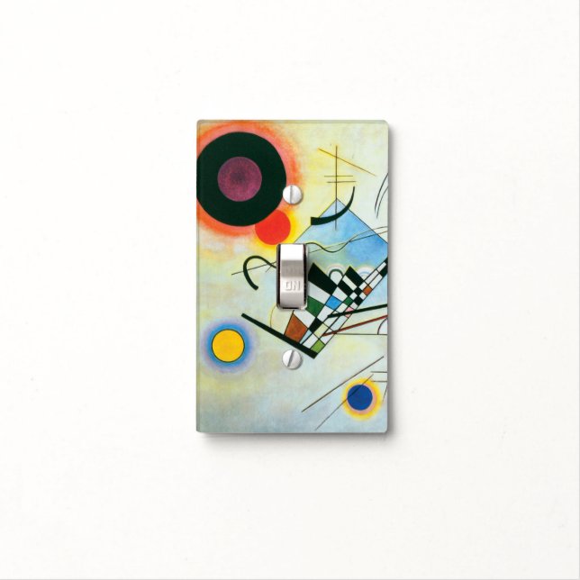 Composition VIII by Wassily Kandinsky Light Switch Cover (In Situ)