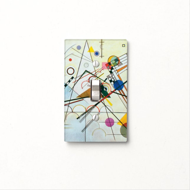 Composition VIII by Wassily Kandinsky Light Switch Cover (In Situ)