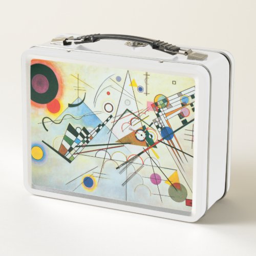 Composition VIII by Wassily Kandinsky Metal Lunch Box
