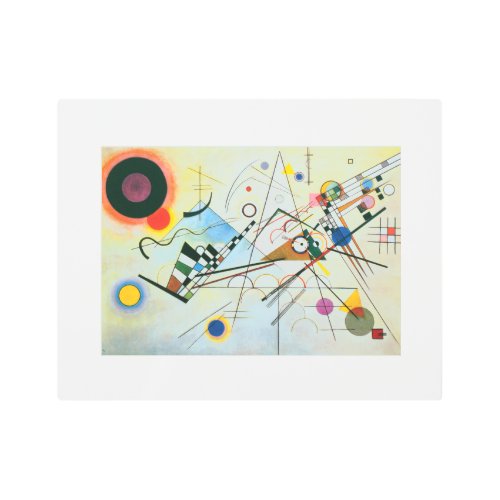 Composition VIII by Wassily Kandinsky Metal Print