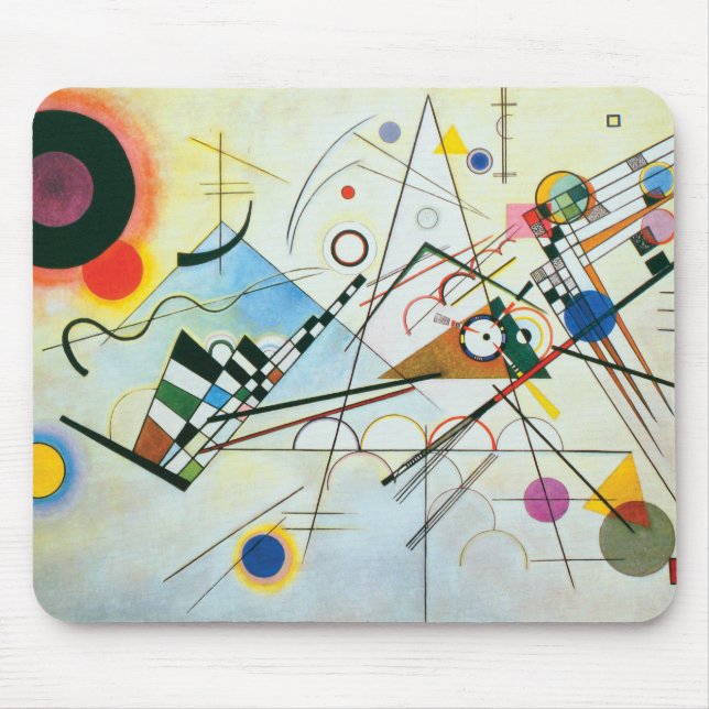 Composition VIII by Wassily Kandinsky Mouse Pad (Front)