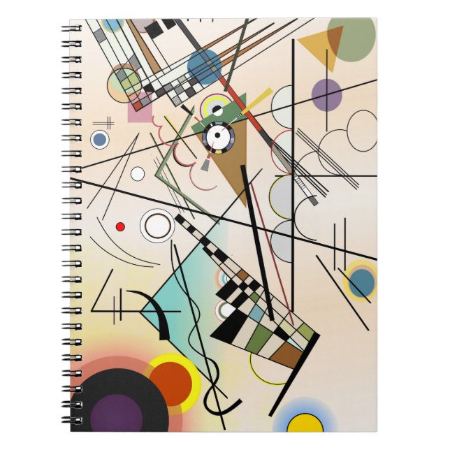 Composition VIII by Wassily Kandinsky Notebook (Front)