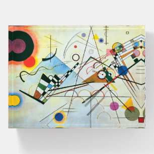 Composition VIII by Wassily Kandinsky Paperweight