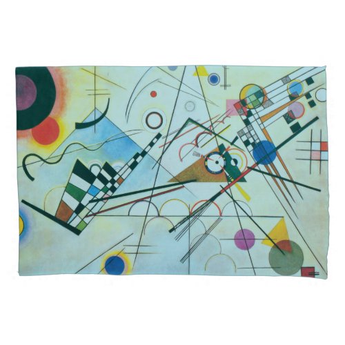 Composition VIII by Wassily Kandinsky Pillow Case