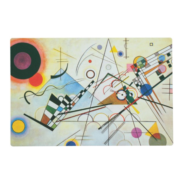 Composition VIII by Wassily Kandinsky Placemat (Front)