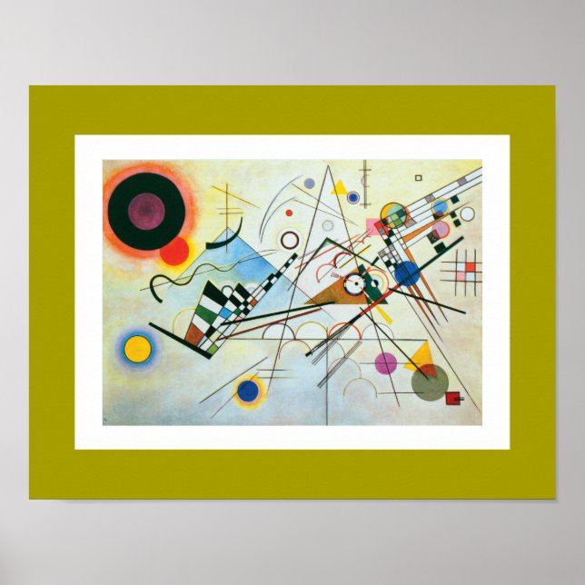 Composition VIII by Wassily Kandinsky Poster (Front)