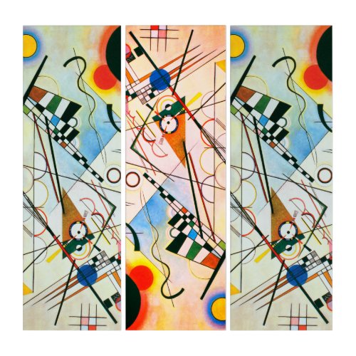 Composition VIII by Wassily Kandinsky Triptych