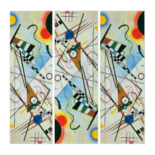 Composition VIII by Wassily Kandinsky Triptych