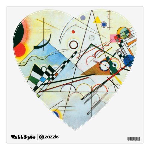 Composition VIII by Wassily Kandinsky Wall Decal