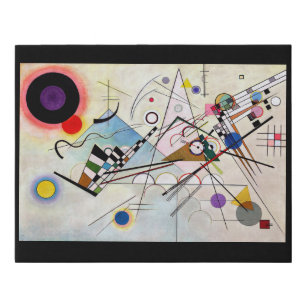 Composition VIII, Wassily Kandinsky Faux Canvas Print