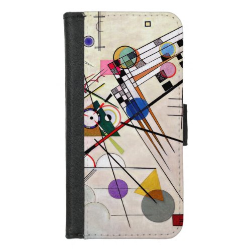 Composition VIII Wassily Kandinsky iPhone 87 Wallet Case