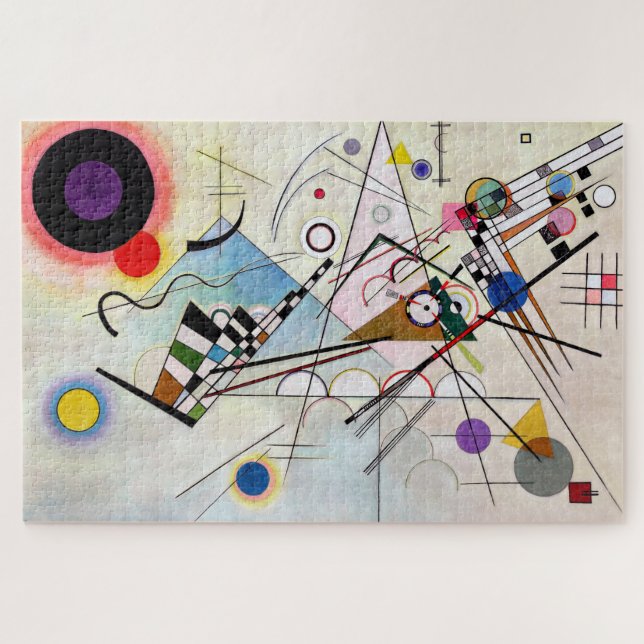 Composition VIII, Wassily Kandinsky Jigsaw Puzzle (Horizontal)