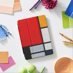 Composition with Large Red Plane iPad Pro Cover