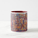 Composition With Musical Instruments Painting Mug at Zazzle