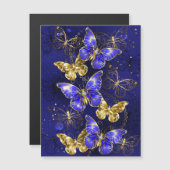 Composition with Sapphire Butterflies (Front/Back)