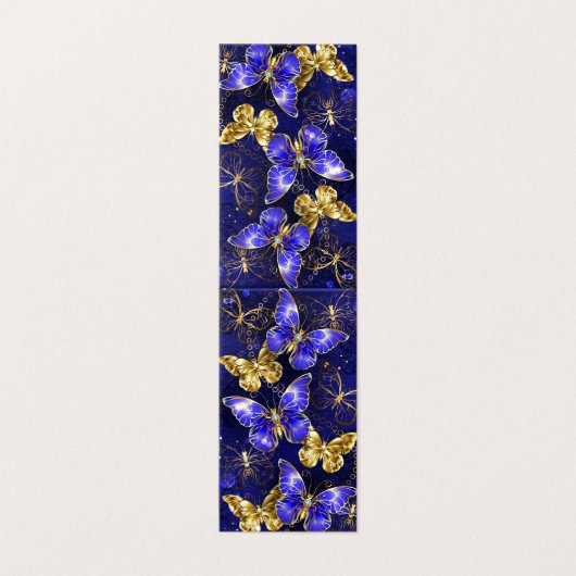 Composition with Sapphire Butterflies (Outside Unfolded)