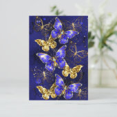 Composition with Sapphire Butterflies (Standing Front)