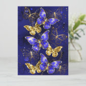 Composition with Sapphire Butterflies (Standing Front)