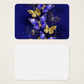 Composition with Sapphire Butterflies (Front & Back)