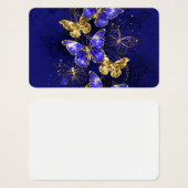 Composition with Sapphire Butterflies (Front & Back)