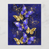 Composition with Sapphire Butterflies (Front)