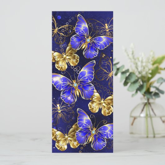 Composition with Sapphire Butterflies (Standing Front)