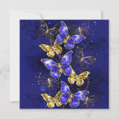 Composition with Sapphire Butterflies (Front)