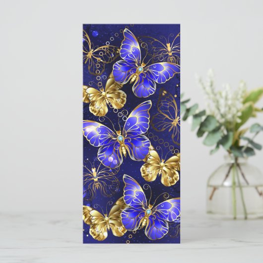 Composition with Sapphire Butterflies (Standing Front)