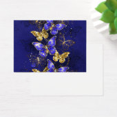 Composition with Sapphire Butterflies (Desk)