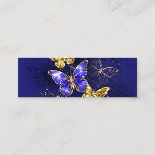 Composition with Sapphire Butterflies Calling Card