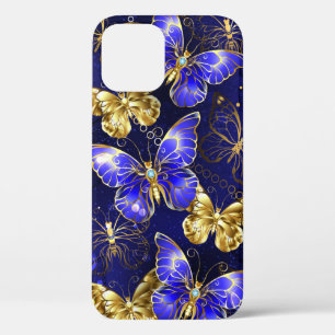 Composition with Sapphire Butterflies iPhone 12 Pro Case