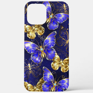 Composition with Sapphire Butterflies iPhone 12 Pro Max Case