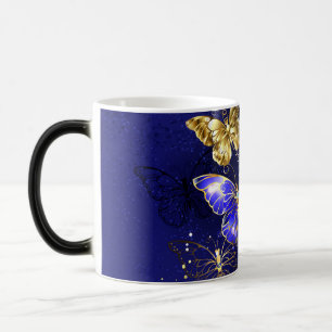 Composition with Sapphire Butterflies Color Morph Mug