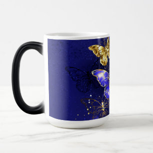 Composition with Sapphire Butterflies Color Morph Mug