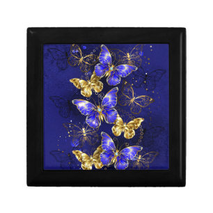 Composition with Sapphire Butterflies Gift Box