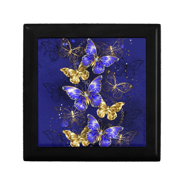 Composition with Sapphire Butterflies Gift Box (Front)