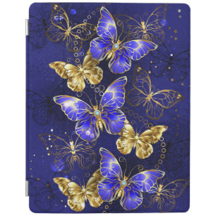 Composition with Sapphire Butterflies iPad Smart Cover