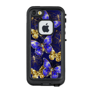 Composition with Sapphire Butterflies LifeProof FRĒ iPhone SE/5/5s Case