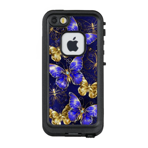 Composition with Sapphire Butterflies LifeProof FRĒ iPhone SE55s Case